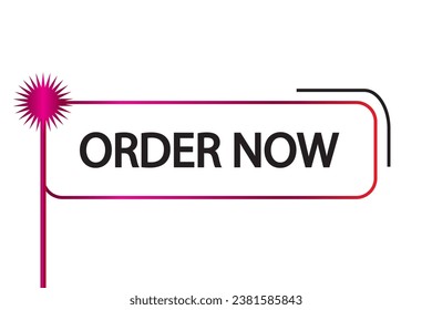 Bestellen Sie jetzt mit dem Warenkorb. Jetzt einkaufen. Moderne Kollektion für Website. Online-Shopping. Social Post, Klicken Sie hier, anwenden, Knöpfe Hand-Pointer-Klicken. Webdesign-Elemente. Vektorgrafik.