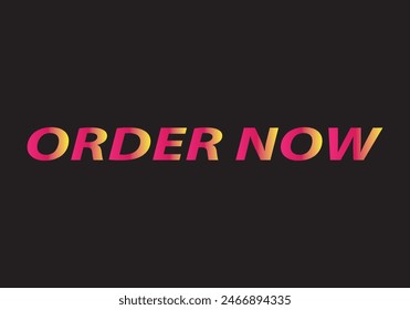 Pide ahora Botón con Carrito de compras. Colección moderna colorida para el Sitio web. Compras en línea. Publicación en redes sociales, Hacer clic aquí, aplicación, Botones haciendo clic. Elementos de Diseño web. Vector e ilustración. 