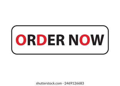 Order now button with shopping cart. Colorful modern collection for website. Online sell. Social media post, Click here, apply, buttons clicking. Web design elements. Vector and illustration.