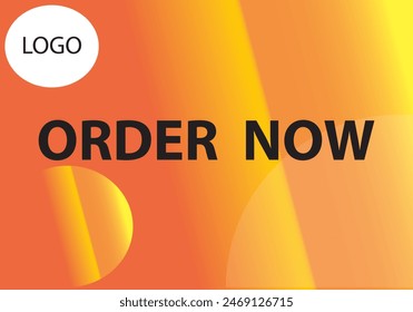 Order now button with shopping cart. Colorful modern collection for website. Online sell. Social media post, Click here, apply, buttons clicking. Web design elements. Vector and illustration.