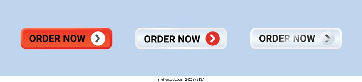 order now button for web design,online shopping web banners. Order now icon,order now promotion.Vector illustration