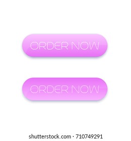 order now button for web, violet on white