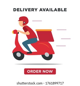 Order Now Delivery Service Available