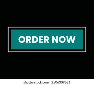 Order Now Ecommerce Icon Call To Action Button Offer Design Marketing Symbol