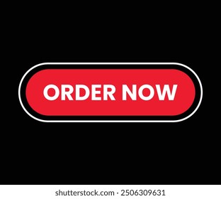 Order Now Ecommerce Icon Call To Action Button Offer Design Marketing Symbol