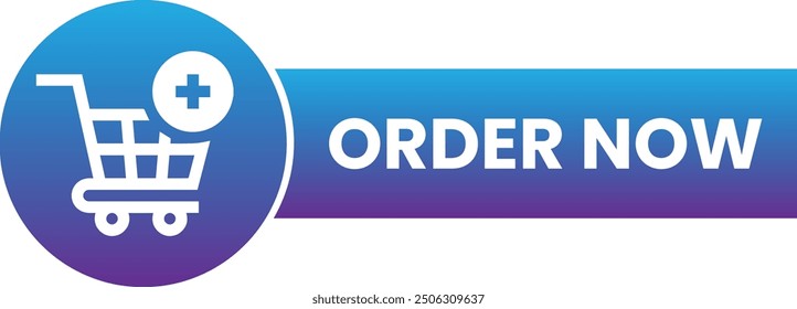 Order Now Ecommerce Icon Call To Action Button Offer Design Marketing Symbol