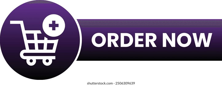 Order Now Ecommerce Icon Call To Action Button Offer Design Marketing Symbol
