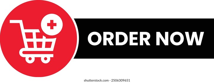 Order Now Ecommerce Icon Call To Action Button Offer Design Marketing Symbol