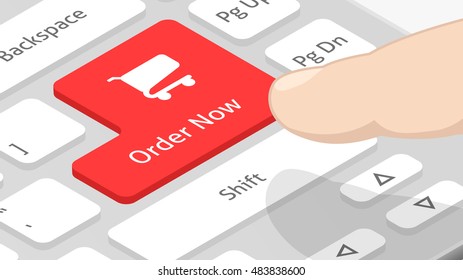 Order Now on Keyboard