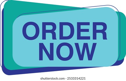 Order Now Tag Blue Sky Color  Icon Sticker Deal Label  Variations Shopping Online Buy Store Retail 