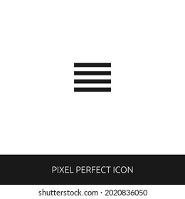 Re-ordenar el icono perfecto de Pixel para Web, App, Presentation. estilo de esquema modificable. icono simple vectorial eps 10