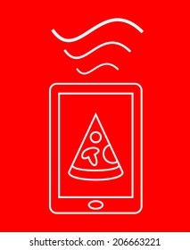 Order pizza online