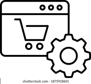 Order Processing Icon , vector