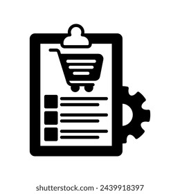 Order Processing  icon in vector. Logotype
