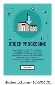 Order Processing Onboarding Icon