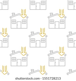Order processing seamless pattern design, Repeat textile design. Fabric print.