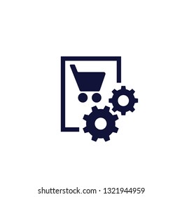 order, purchase processing icon