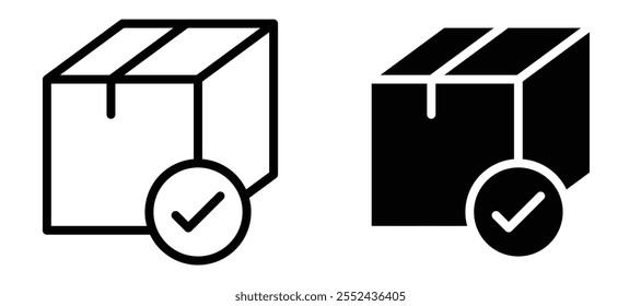 Ordenar conjunto de vetores do ícone de linha de recebimento.