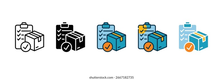 Bestellung erhalten SymbolSet-Sammlung mit mehreren Stilen