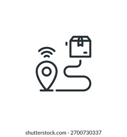 Estilo de esquema de icono de seguimiento de pedido