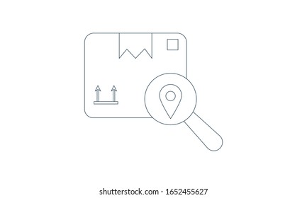 Order Tracking icon for shipment and delivery status