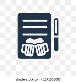 Order vector icon isolated on transparent background, Order transparency concept can be used web and mobile