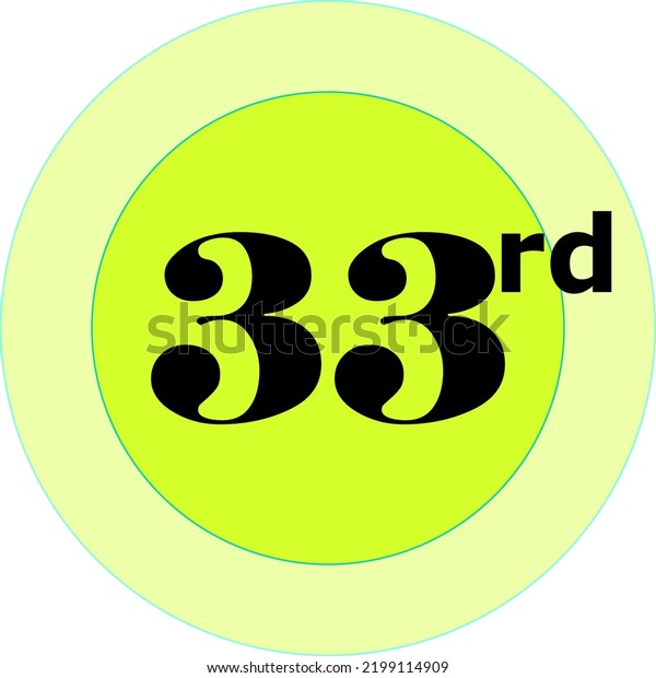 Th Ordinal Numbers Counting Vector Art Stock Vector Royalty Free ...