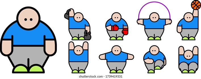 Ordinary average guy goes in for sports