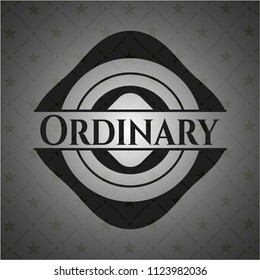 Ordinary black emblem