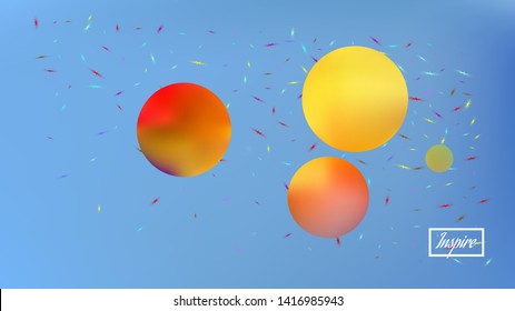 Ordinary colorific illustration mesh. Background texture, modern. Breezy space fantasy. Cyan colored. A space themed background illustration. Colorful universe new space background.