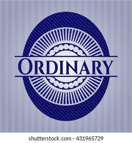 Ordinary denim background
