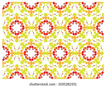 ordinary four-colored daisies