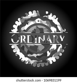  Ordinary on grey camouflage pattern