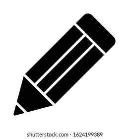 ordinary pencil line icon vector