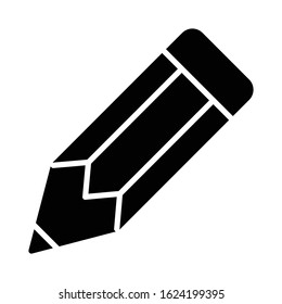 ordinary pencil line icon vector