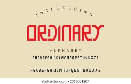 Ordinaire Sport Moderne Alphabet Alphabet Italien Gold Police. Typographie police urbaine de style 3D argent et fontes dorées pour la technologie, numérique, conception de logo de film. illustration vectorielle