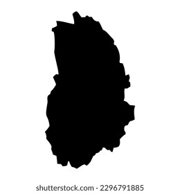 Orebro county map, province of Sweden. Vector illustration.