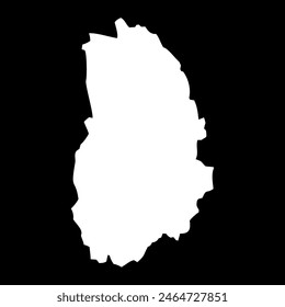 Orebro county map, province of Sweden. Vector illustration.