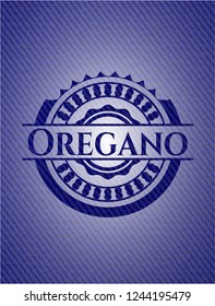 Oregano with denim texture