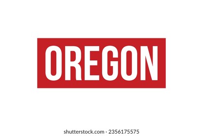 Vector de sello de goma de Oregon