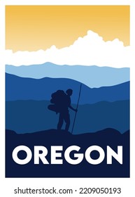 Oregon state with beautiful view