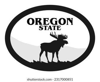 Oregon state with beautiful view