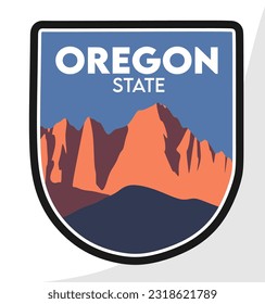 Oregon state with beautiful view