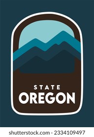 Oregon state with beautiful view
