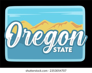 Oregon state with beautiful view