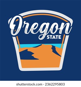 Oregon state with beautiful view