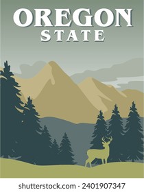 Oregon state United States of America