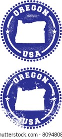 Estampillas de Oregon USA