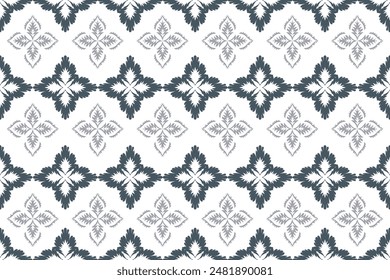 Oreintal Flora Damask Seamless pattern  embroidery, Indian style.  art ornament print.Design for carpet, cover.wallpaper, wrapping, fabric, clothing	
