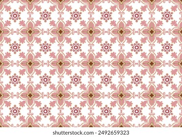 Flora oriental damasco bordado sin costura del modelo, estilo indio. arte ornamento print.Design para la alfombra, cover.Fondo de pantalla, envoltura, tela, ropa	